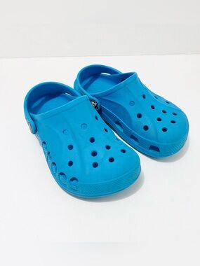 Crocs Baya Blue Slip On Crocs Shoes Kids Youth